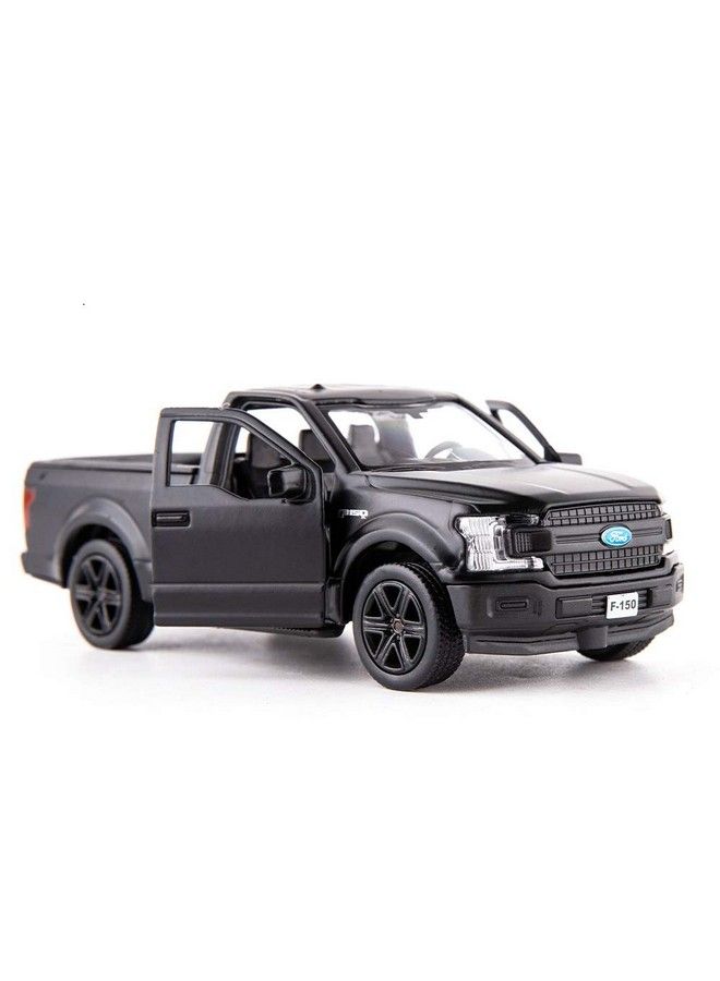نموذج سيارة بيك اب F150 بمقياس 1/36، سيارة لعبة مصنوعة من سبائك الزنك للأطفال، سيارة لعبة قابلة للسحب للخلف للأطفال الصغار والأولاد والبنات (أسود) - Image 2