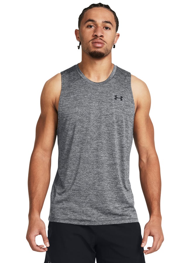 UNDER ARMOUR Logo Print Round Neck Regular Fit Tank  - Image 1