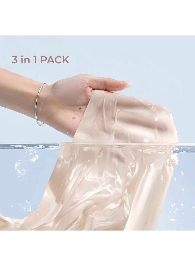 3‑Pack Seamless‑Free Sports Panties for Women, No‑Show Underwear for Yoga Pants, No‑Ride‑Up Hip‑Friendly Breathable Athletic Underpants for Workout - Image 3
