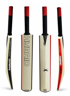 Jaspo Hybrid Plastic Cricket Bat (Pu Filled Inside) Composite Hard Plastic Bat Suitable For Soft Cricket Ball Recommended For Kids/Junior/Senior/Boys/Girls - Made In India (Size-5 (Bat Only))  - Image 1