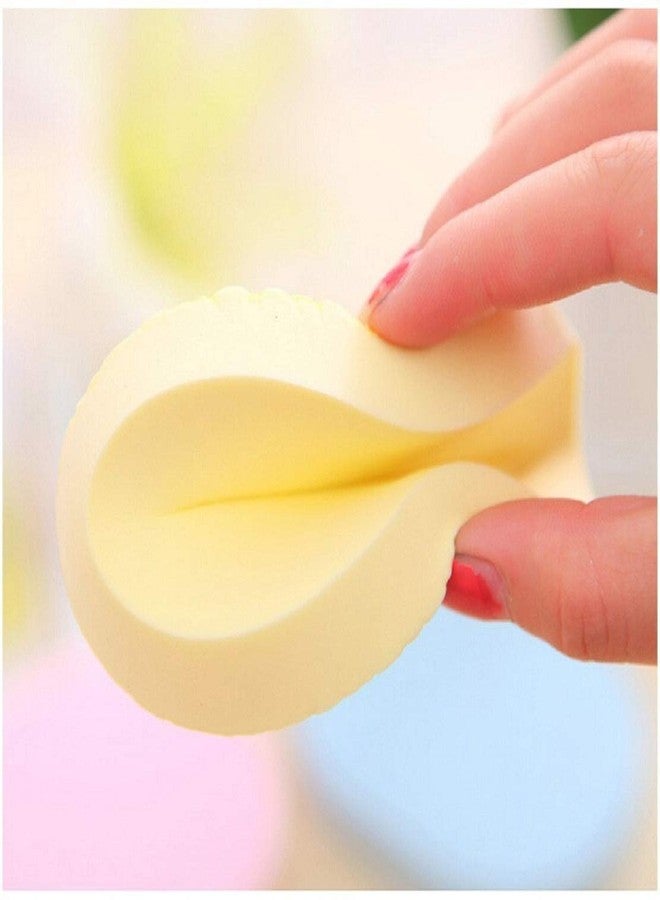 TWIREY Face Cleansing Sponge Puff Makeup Washing Pad Deep Cleansing & Exfoliating Facial Sponge - Assorted Color Pack of - Image 3