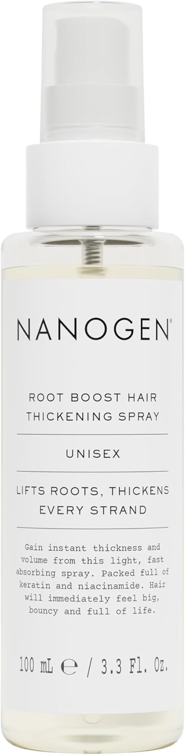 Nanogen Root Boost Hair Thickening Spray 100ml Light and nourishing to give instant life to your hair