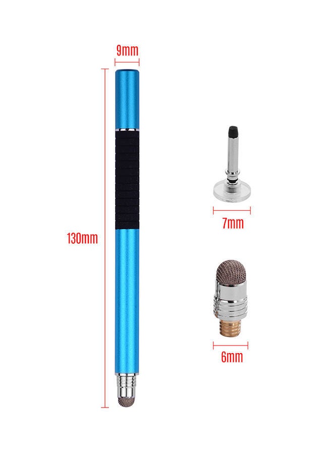 نيبمينينت قلم مستدق الطرف دقيق لشاشات اللمس 2 في 1 برأس توصيلي وسن قرص متعدد الألوان - Image 2