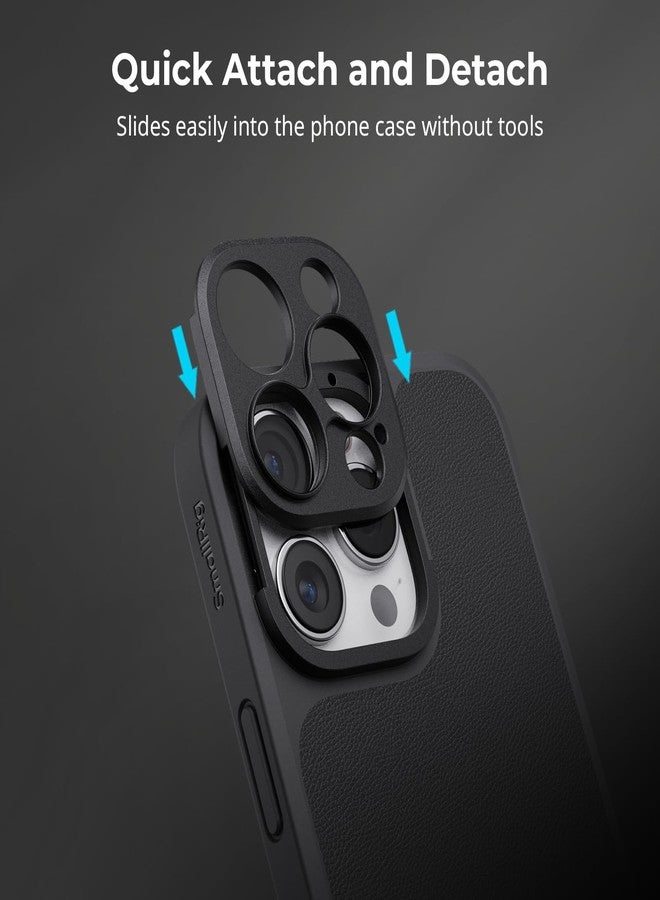 SmallRig FilMov 17mm Threaded Lens Mount Plate for iPhone 16 Series Cases, Only for SmallRig Phone Case 16 Series (4987 & 4988) - 4992 - Image 4
