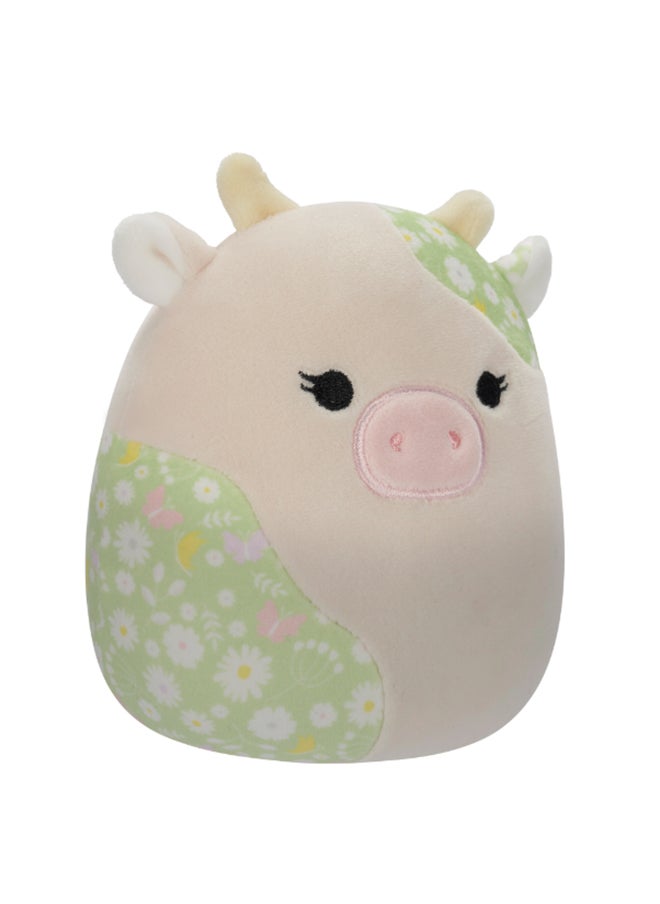 Squishmallows ٥ بوصة آدا البقرة، لعبة محشوة مرخصة رسميًا من كيليتو، لعبة ناعمة ملونة، هدية للأطفال، للبنات والأولاد، لعبة قابلة للغسل قابلة للضغط متعددة الألوان لجميع الأعمار  - Image 2