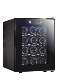 Cool Baby COOLBABY 12 Bottles of Constant Temperature & Humidity Electronic Beverage Wine Cooler Freestanding Compact Mini Wine Fridge Cabinet Refrigerator  - Image 1