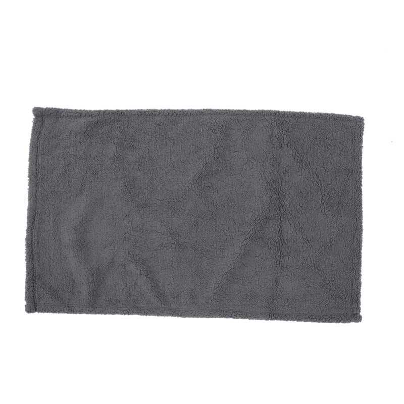 Soft Fleece Pet Blanket Non Shedding Dog Cat Bed Washable Cozy Mat Indoor Grey - Image 2