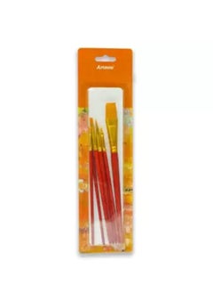 Artmate Artmate Artist Brushes Assorted, Set Of 7 Pieces (5 Round / 2 Round Brushes 