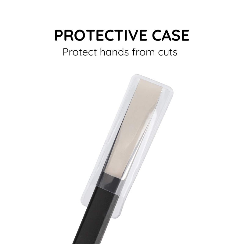 Segbeauty 4pcs Pedicure Knife Set, Segbeauty Ingrown Toenail Knife, Correction Nippers Clipper Remover with Carry Bag, High Manganese Steel Nail Care Foot Repair Cutter for Calluses for Beauty Salon Home Use - Image 4