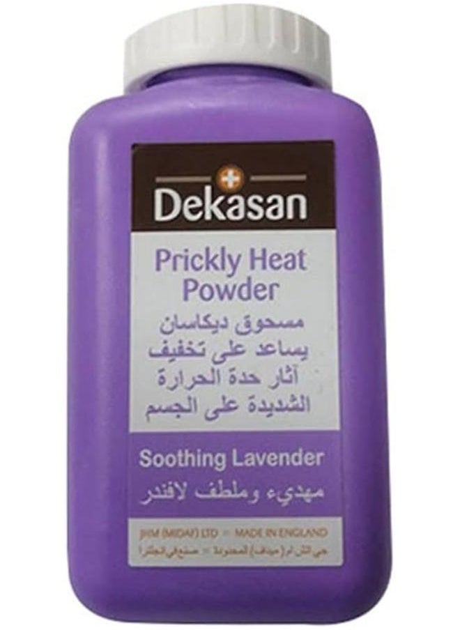 Dekasan - Cooling and Refreshing Prickly Heat Powder With Lvender 100 g - Image 1