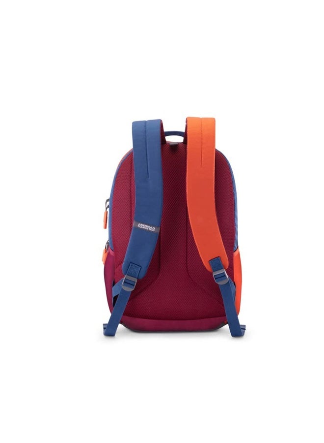 American Tourister Sest+ Polyester 2 Compartment Unisex Backpack (Blue,Frsz) (Free Size) - Image 3