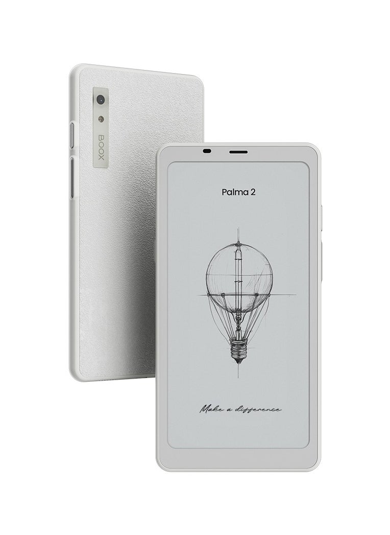 BOOX BOOX Palma2 6GB+128GB Mobile ePaper With Octa-Core + BSR GPU, Front Light,16MP Rear Camera, w/o sim, White  - Image 1