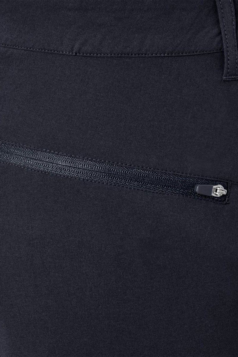 Tchibo بنطال نسائي بقصة عادية، سادة، كحلي - Image 2