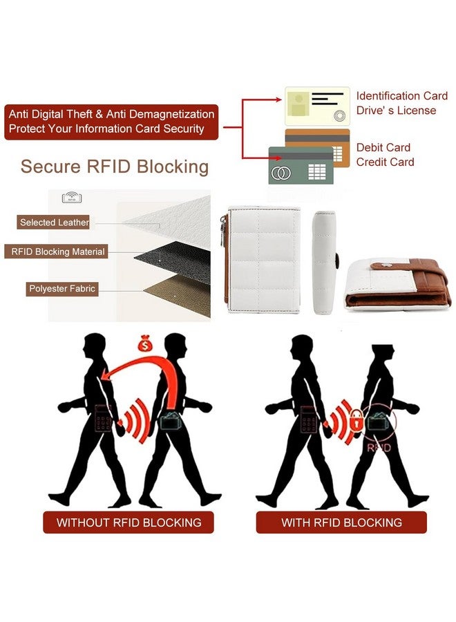 PALAY¬Æ Women Purse Fashion PU Small Wallet Hand Purse Cash Bag Card Bag Snap Button Closure Vintage Women Purse Bag Birthday Gift Christmas Gift for Mother, Sisters, Besties - Image 5