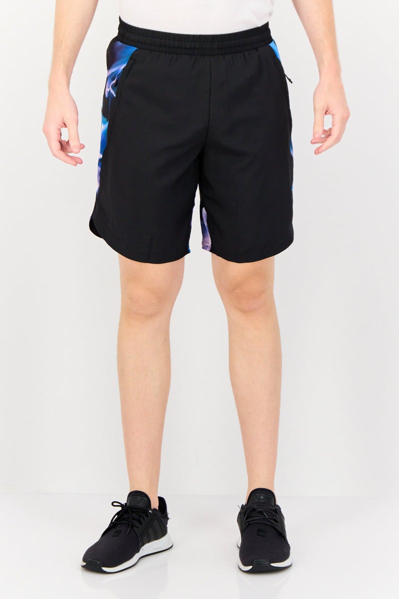 Adidas Men Sportswear Fit 9 Inseam Training Shorts, Multicolor - Image 1