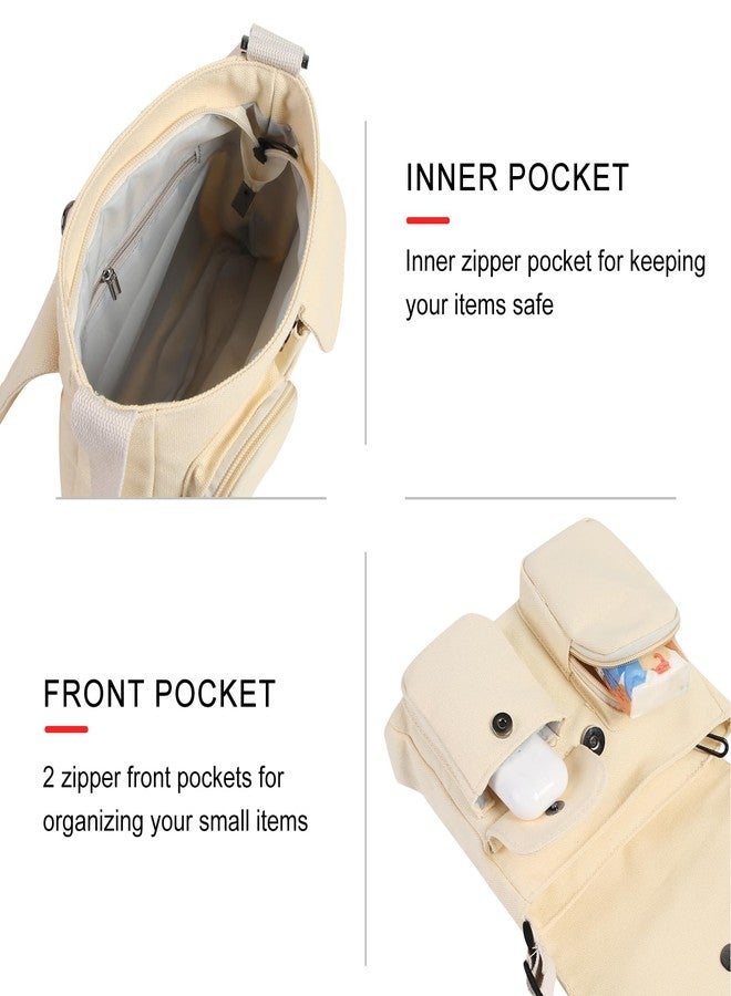 Phaoullzon Kawaii Crossbody Bag Cute Messenger Bags Canvas Shoulder Purse Gifts for Teens - Image 5