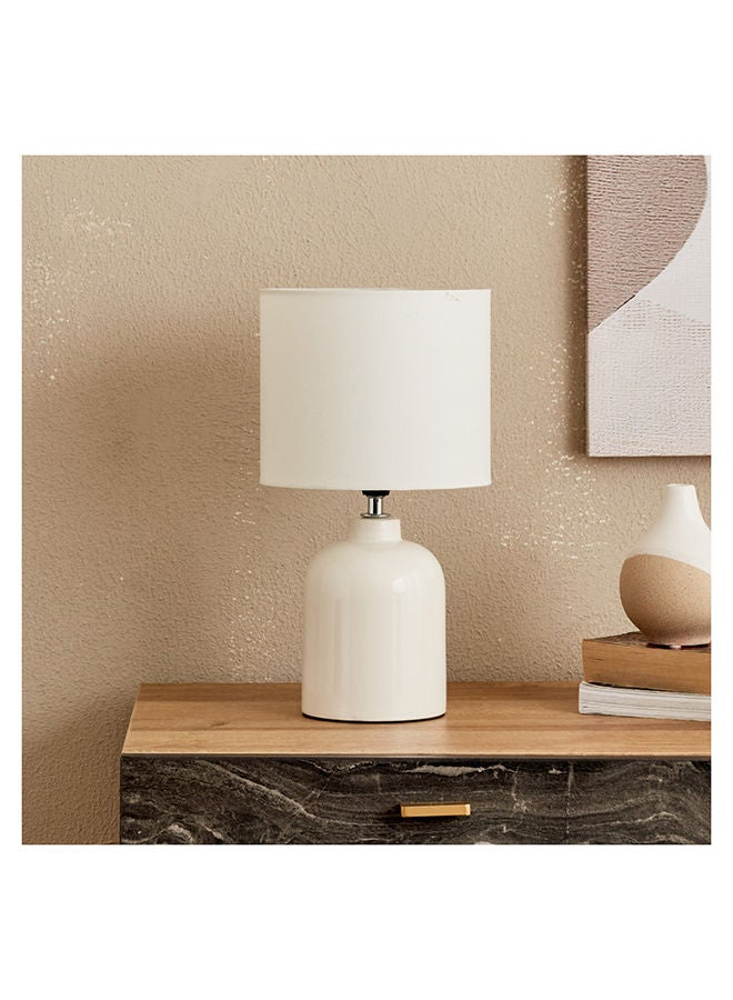 هوم بوكس مصباح طاولة سيراميك من كلارك - 18x18x32 سم - Image 1