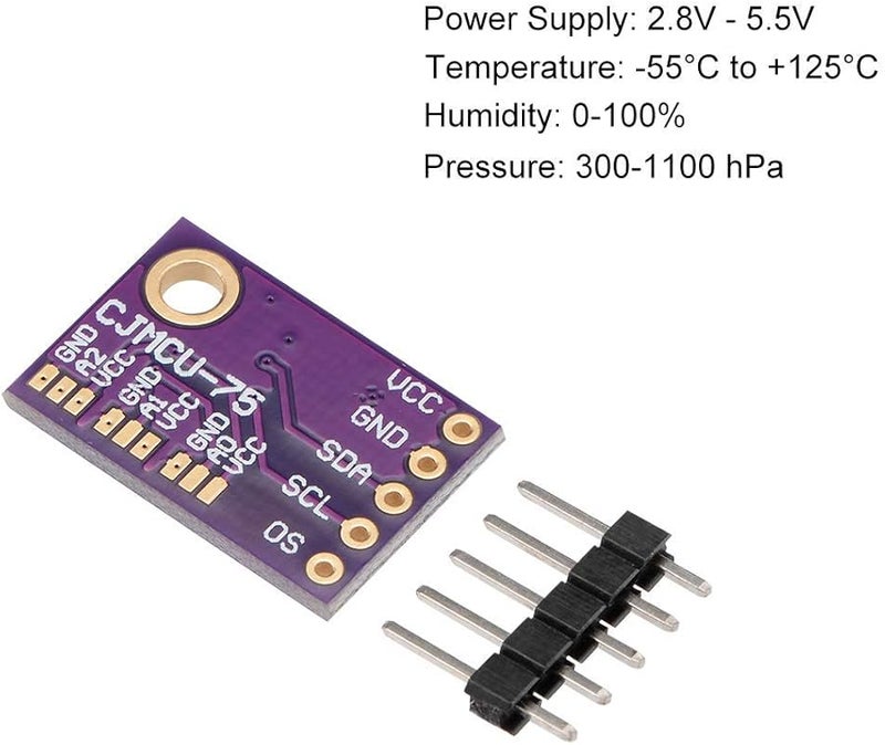 LM75A وحدة استشعار درجة الحرارة الرقمية مع واجهة I2C حزمة من 2 - Image 4
