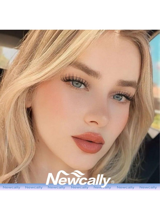 Newcally - Lash Clusters Kit Wispy Natural Cluster Eyelash Extension Kit DIY Lash Extension Kit C Curl 10-16MM Eyelash Clusters Volume Individual Lashes Kit by Newcally - Image 1