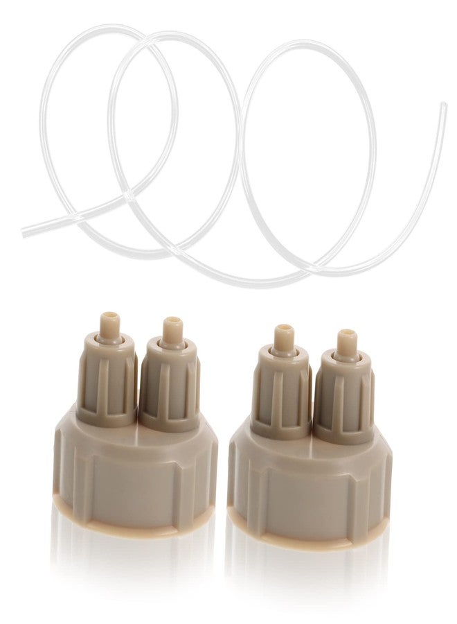 OFFSCH Diy Co2 Generator Bottle Caps for Aquarium Co2 Reactor with 1M Tube Aquarium Accessories Fish Tank Co2 System Replacement Caps - Image 1