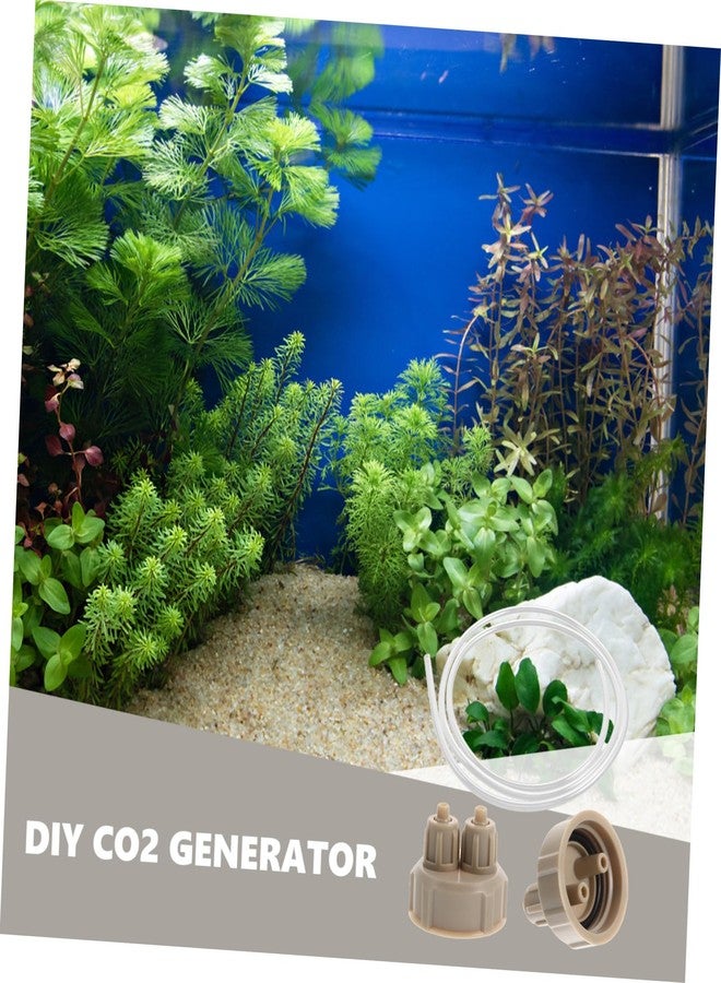 OFFSCH Diy Co2 Generator Bottle Caps for Aquarium Co2 Reactor with 1M Tube Aquarium Accessories Fish Tank Co2 System Replacement Caps - Image 4