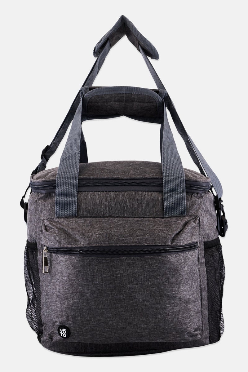 YOTO Kids Boy Brand Logo Lunch Bag, Grey - Image 1