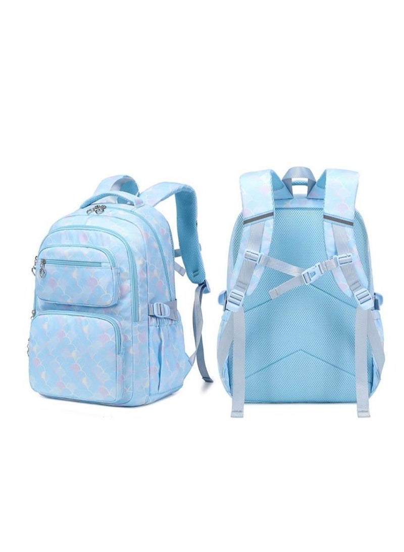 ZWX 3-Piece Printed Waterproof Kids Backpack Set - Image 2
