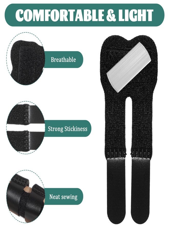 Azefnuhk 5 PCS Trigger Thumb Splints, Finger Brace for Support Fingers, Knuckle Straightening Immobilizer for Women Men Thumb Index Middle Ring Pinky Fingers Sprains Injuries Discomfort - Image 3