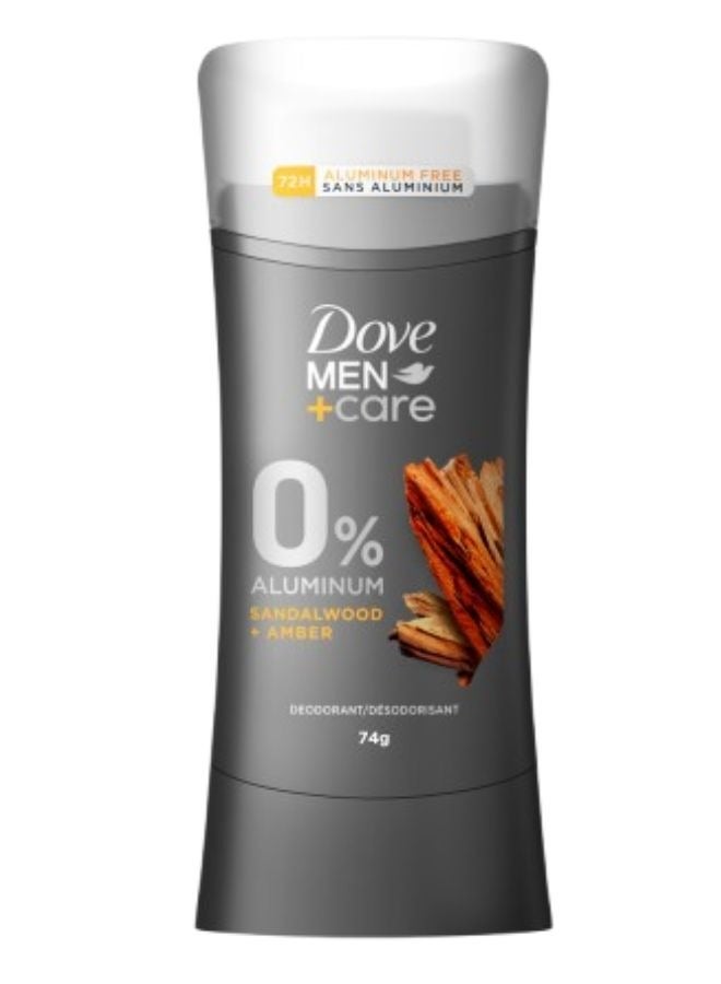 DOVE MEN Men+Care Antiperspirant Deodorant Stick Sandalwood And Amber