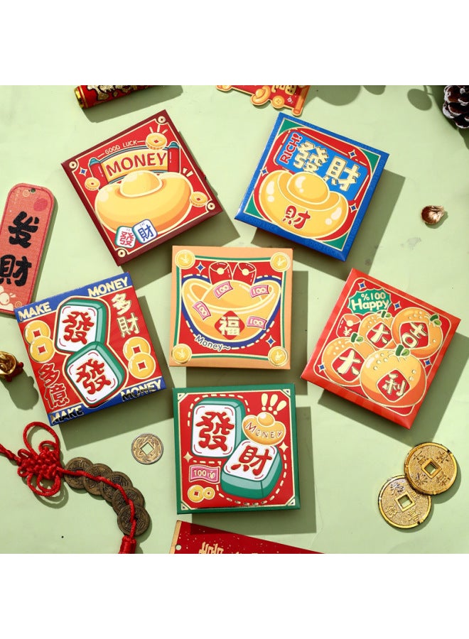 YS New Year's Day Is A Small Size Creative Red Envelope Spring Festival Snake Year Cartoon New Year's Money Red Envelope Bag Manufacturers - Image 1