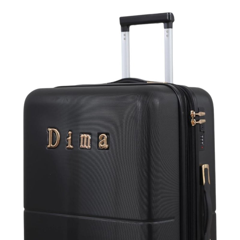 DIMA 5-piece luggage set, including 3 trolley bags and 2 makeup bags, with double covers and an expansion zipper - Image 3