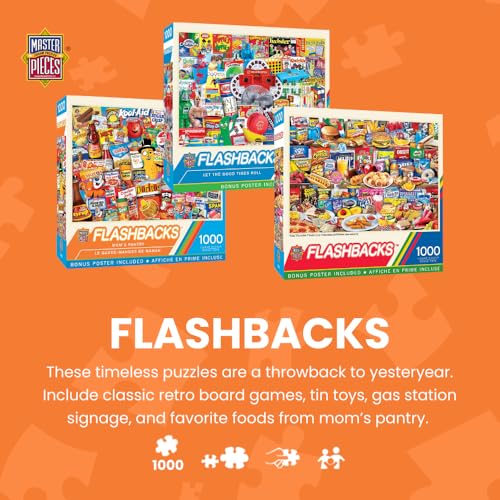 MasterPieces - 1000 Piece Jigsaw Puzzle, Quick Stop Diner, Fun for Adults, Family, Kids, Non-Glare Finish, 19.25" x 26.75" - Image 2