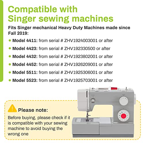 Ebusin Sewing Machines Extension Table for Heavy Duty Sewing Machines 4411, 4423, 4432, 4452, 5511, 5523, 5532, 6335, Expand Workspace with Stable Foldable Leg - Image 2
