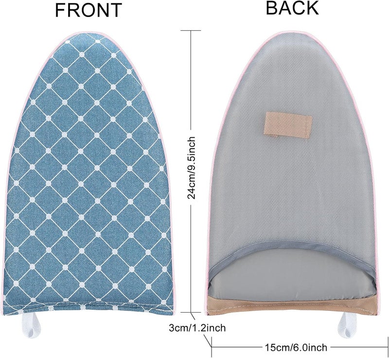 CINPIUK Garment Steamer Ironing Gloves Anti Steam Glove Heat Resistant Garment Steamer Mitt, Garment Steam Accessories for Clothes，Blue - Image 4