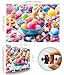 MINIWAN Ice Cream Sweets 1000 Piece Jigsaw Puzzle for Adults Vibrant Summer Dessert Adult Jigsaw Puzzles Cool Unique Letters on Back Fun Family Challenging Puzzle Gifts for Adults Senior 276x197 - Image 4