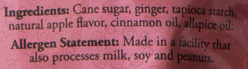 The Ginger People Ginger People Gin Gins Chewy Ginger Candy - Spicy Apple - Image 4