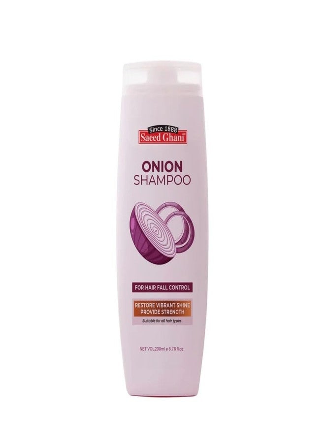 Saeed Ghani Onion Shampoo 200ml (5.07 fl.oz) - Image 1