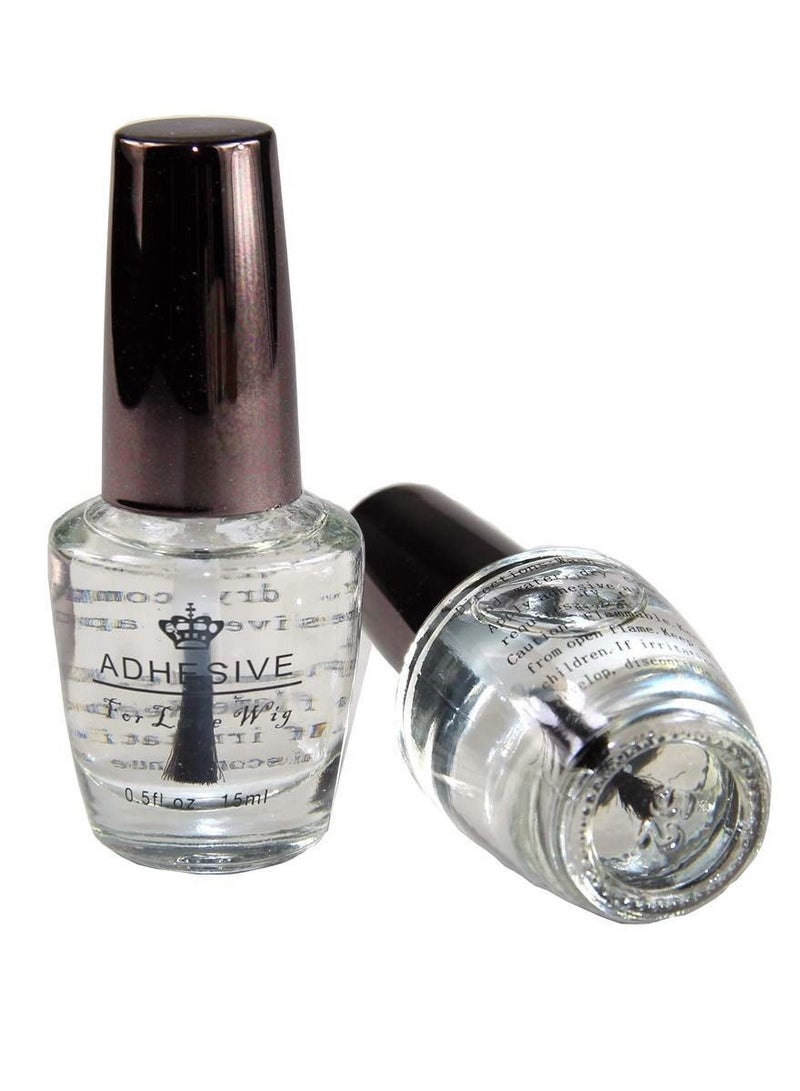 Estelle Wig Glue for Front Lace Wig Waterproof Lace Wig Adhesive Glue Toupee Glue 15 Ml Or 0.5 Oz Super Strong Adhesive Hold for Hair Closure, Hairpiece, Wig, Men Toupee Systems - Image 1