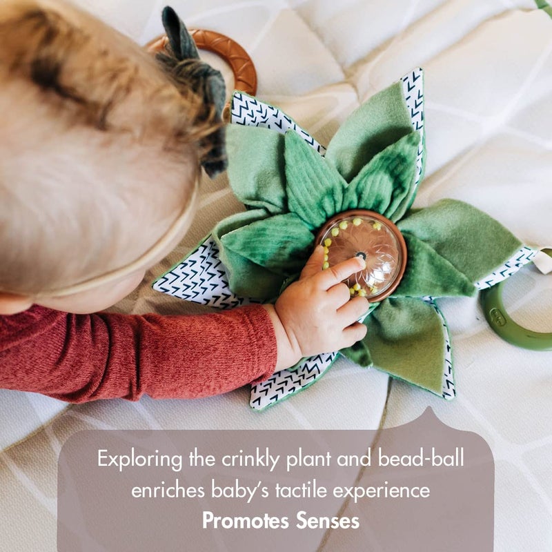 Tiny Love Boho Chic Gymini with Mirror and Detachable Toys, Wall Mount, Developmental Gym and Playmat for Babies, Newborns, and Infants - Image 2