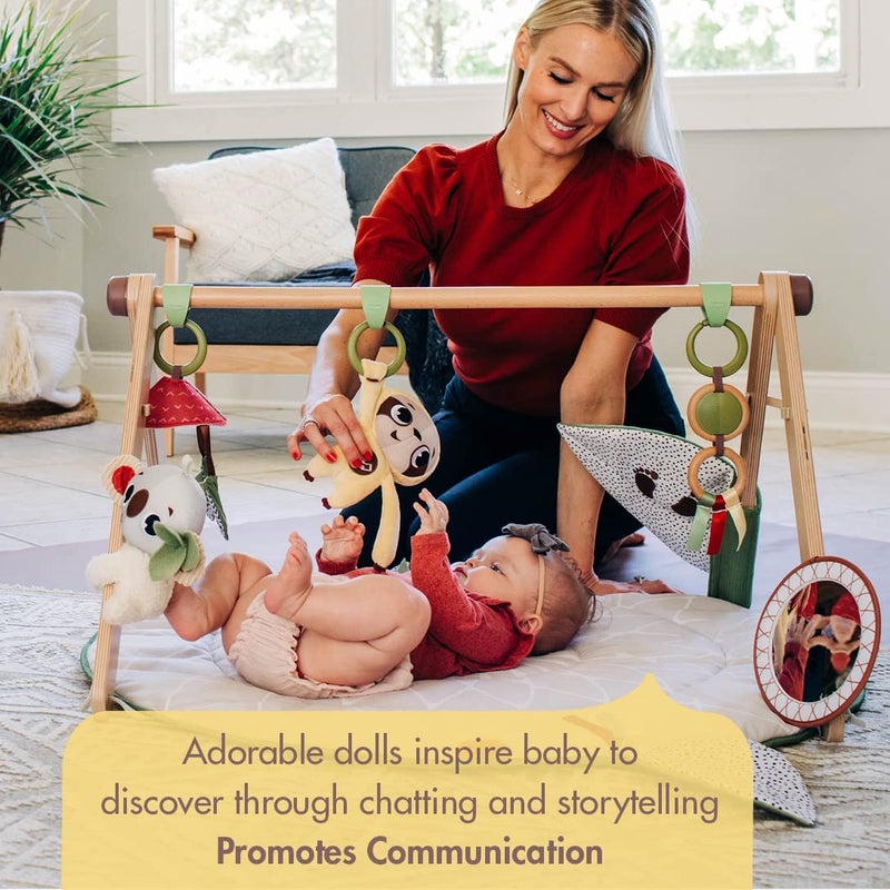 Tiny Love Boho Chic Gymini with Mirror and Detachable Toys, Wall Mount, Developmental Gym and Playmat for Babies, Newborns, and Infants - Image 3