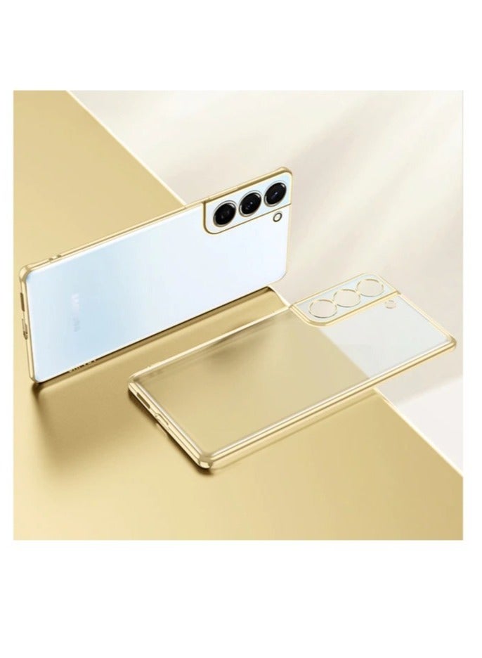 ELTRAZONE Case Compatible with Samsung Galaxy S22 , Crystal-Clear Shockproof Thin Silicone Case, - Image 1