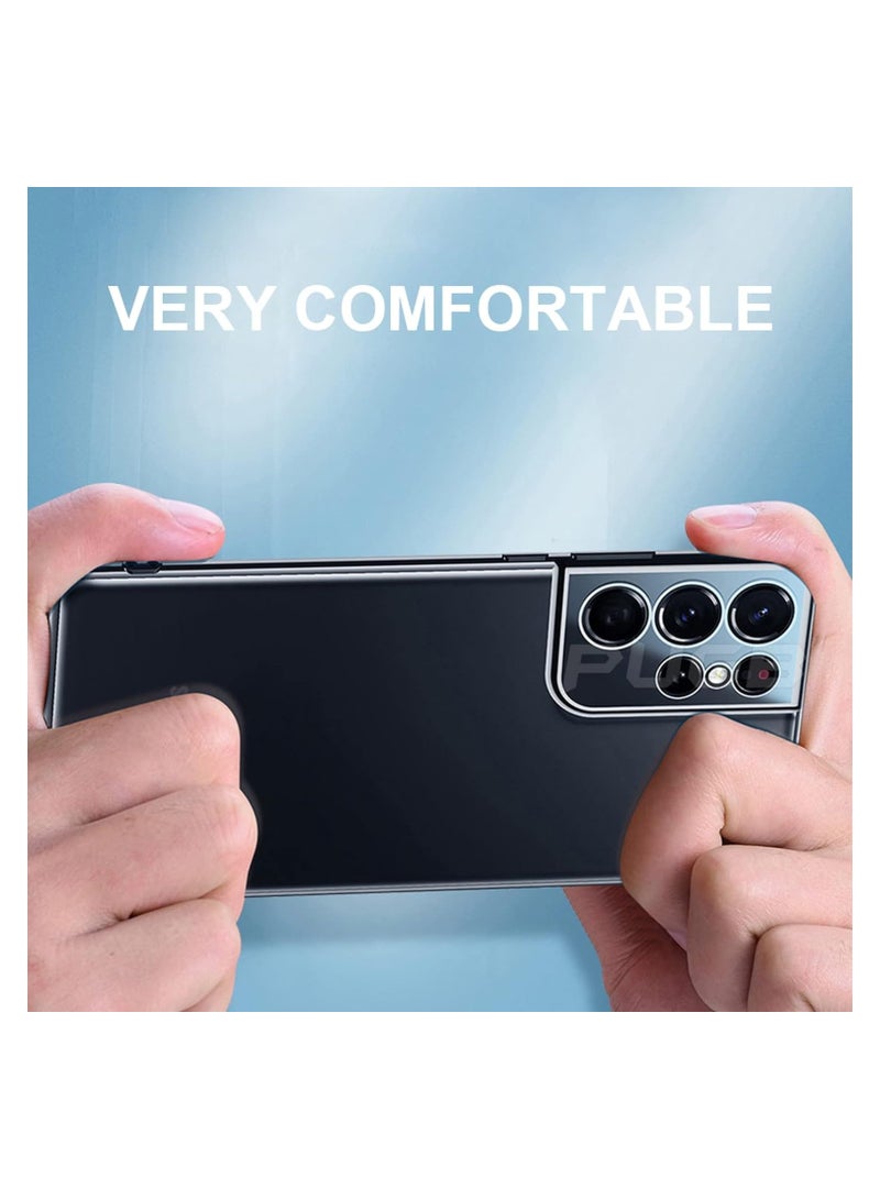 ELTRAZONE Case Compatible with Samsung Galaxy S22 , Crystal-Clear Shockproof Thin Silicone Case, - Image 4