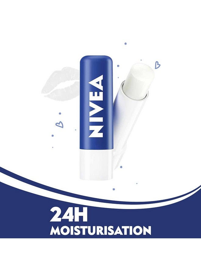 Nivea Original Care 4.8G Lip Balm24 H Melt In Moisture Formulanatural Oilsnourished Lips4.8 G (Pack Of 1) - Image 3