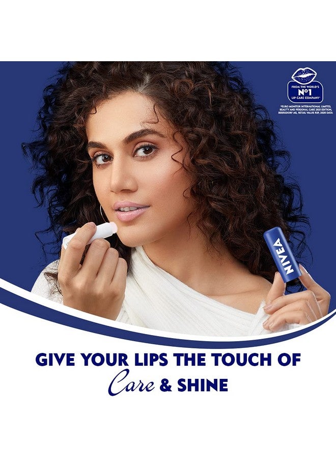 Nivea Original Care 4.8G Lip Balm24 H Melt In Moisture Formulanatural Oilsnourished Lips4.8 G (Pack Of 1) - Image 2