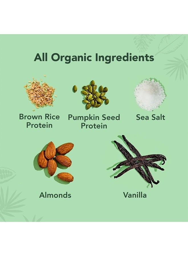 ALOHA Organic Plant Based Protein Bars, Vanilla Almond Crunch, 1.98-Ounce Bars, (Pack of 12)  - Image 5
