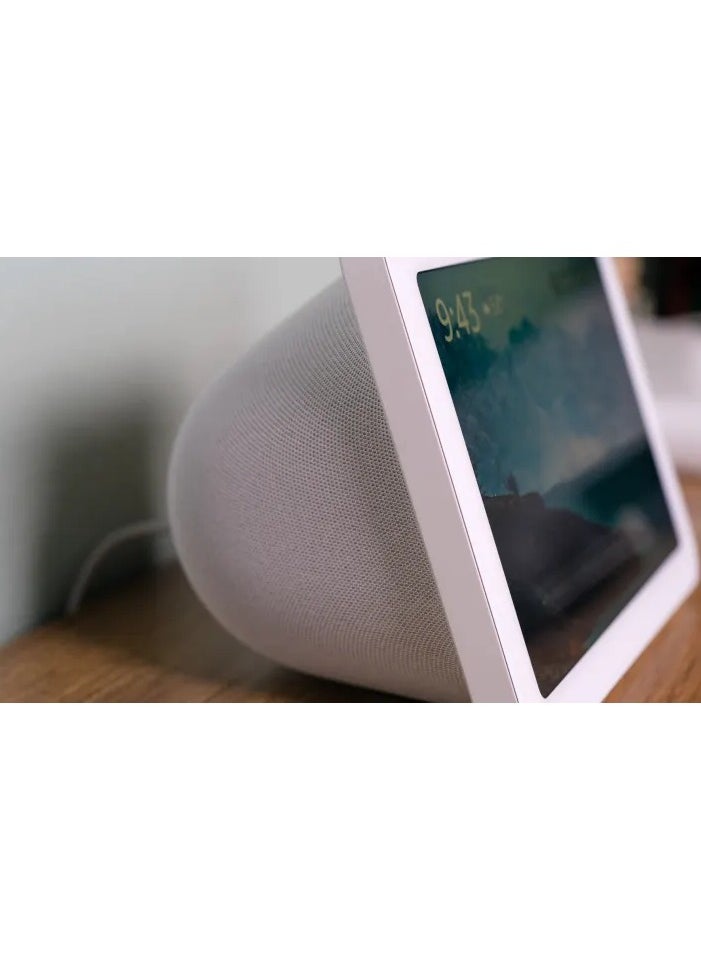 أنظمة المنزل الذكي Echo Show 8 الجيل الثالث (إصدار 2023) شاشة لمس ذكية عالية الدقة مع محور المنزل الذكي للصوت المكاني و Alexa White