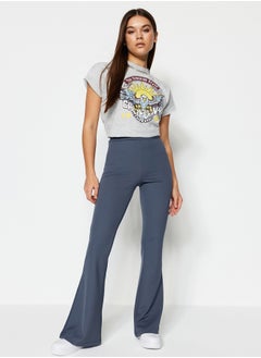 trendyol Pants - Gray - Flare  - Image 1