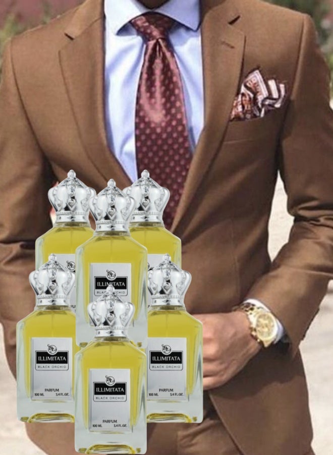 بي إل 6 قطع عطر إلميتاتا بلاك أوركيد 100مل - Image 1