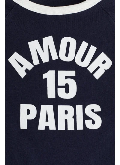 اتش اند ام Short printed T-shirt