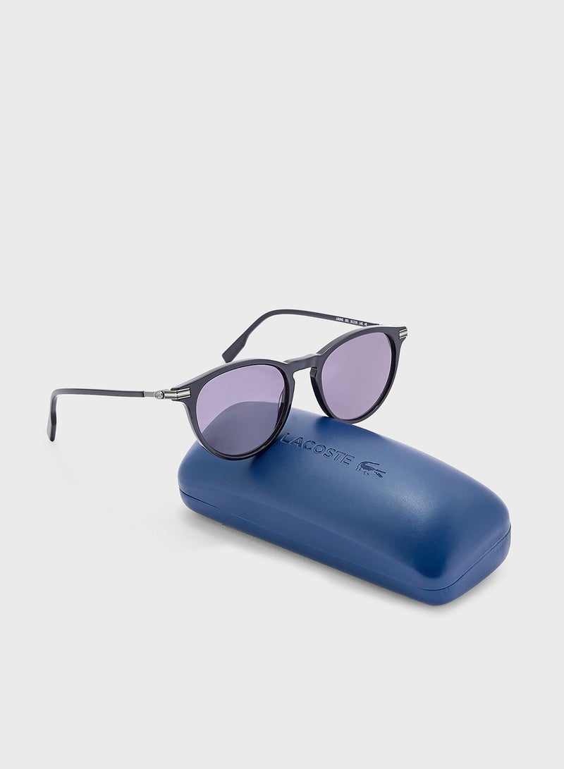 لاكوست نظارات شمسية دائرية - Image 5